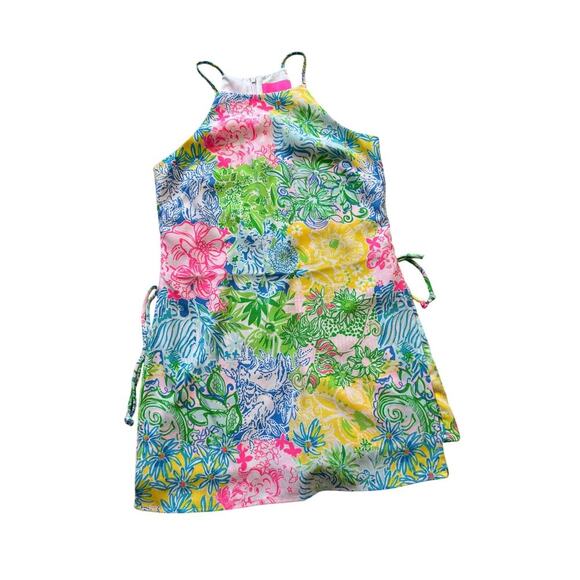 Lilly Pulitzer Margot Pearl Romper/Dress size 2, Built in shorts - Picture 6 of 12